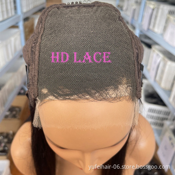 High Digital Thin HD Lace Frontal Closure Wig, HD Transparent Swiss Lace Frontal Vendor, Film Transparent HD Lace Frontal Wig